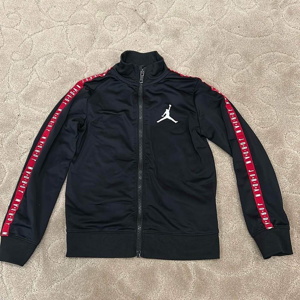 Air Jordan Boys 7 Nike Black Jacket